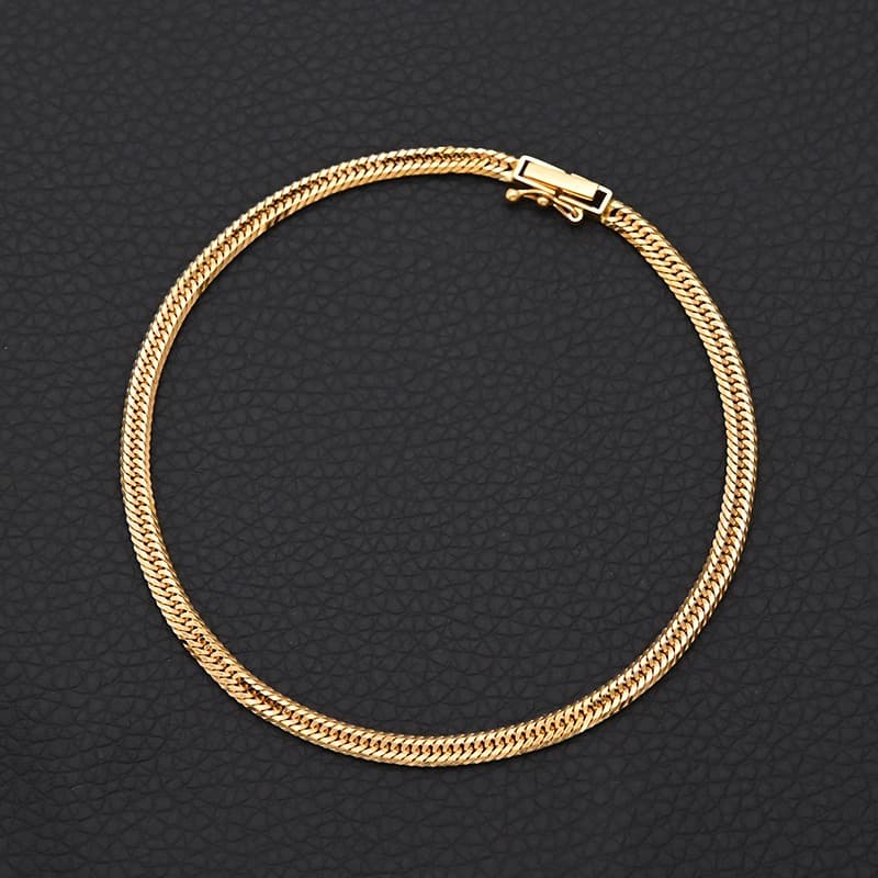 K18 喜平ブレスレット 12面カットトリプル 5.6g 20cm 新品