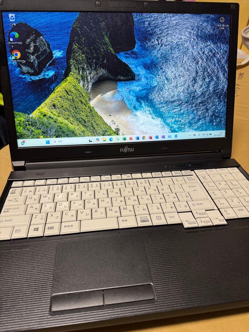 富士通 A576/PX Win11 SSD128GB メモリ8GB