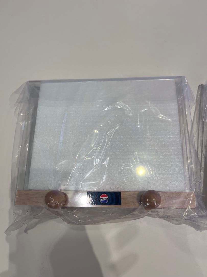 【新品未使用】Pepsi コーラ　メニュースタンド　横型　24個セット　販促什器