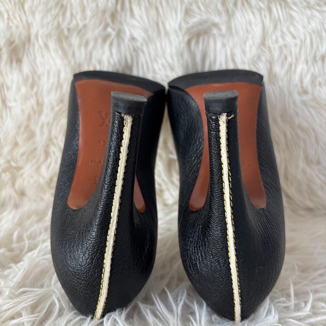 ✨美品　ルイヴィトン　ハイヒール　レザー　パンプス　フラワー　モノグラム　レザー