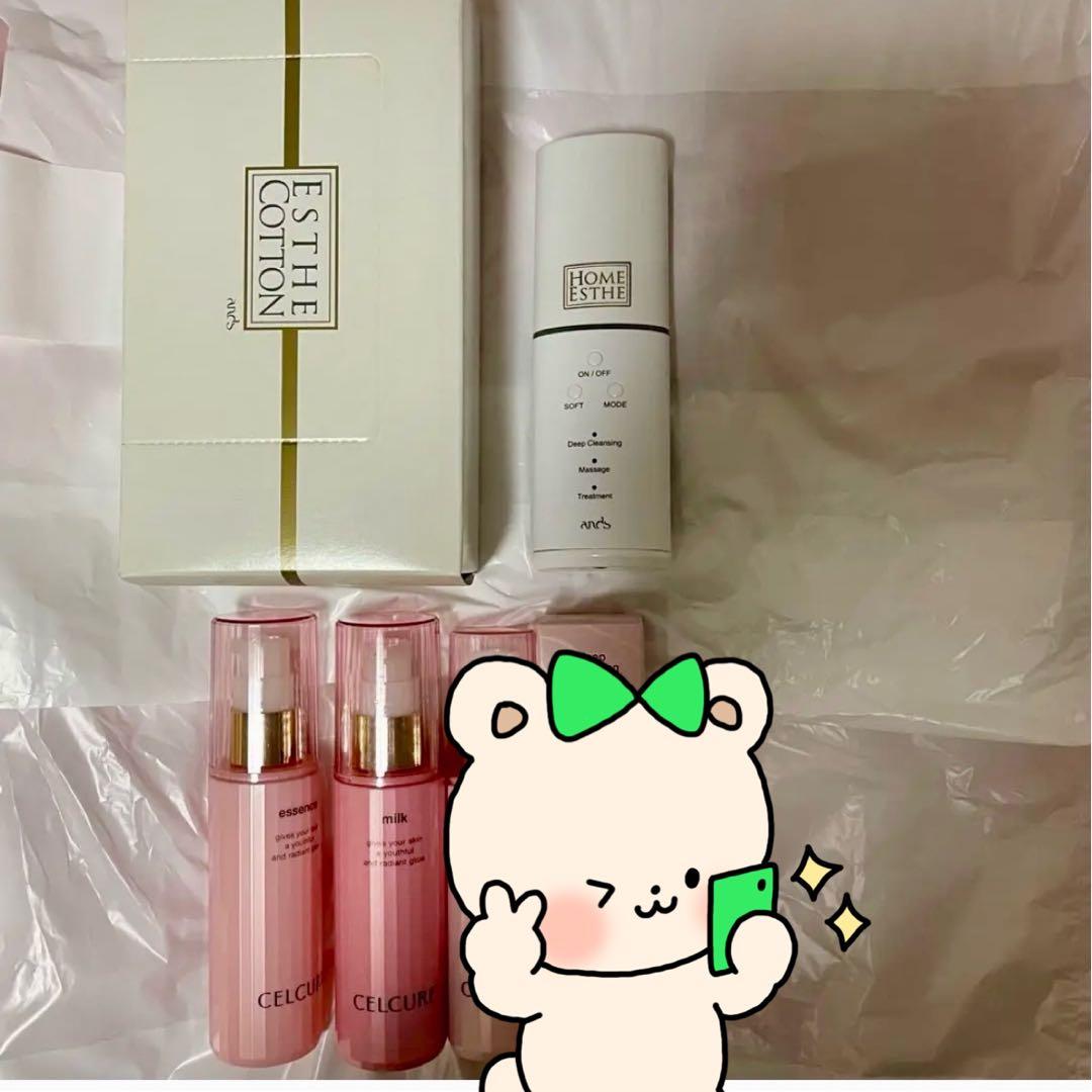 SK☆様♡専用♡セルキュール ホームエステ＆ミルクエッセンスコットンセット♡