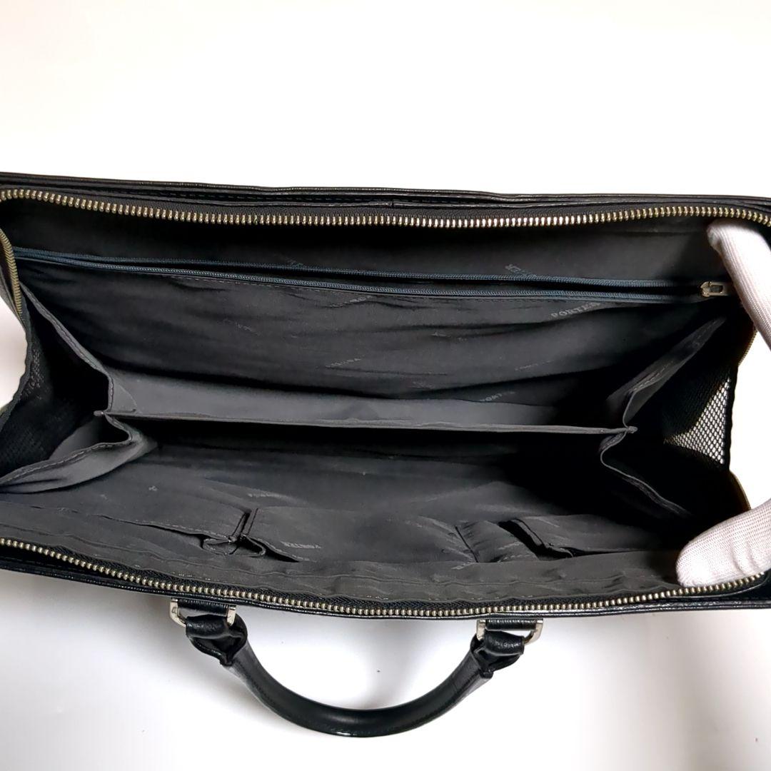 ✨PORTER✨FLUX ビジネスバッグ レザー ブラック A4収納可能