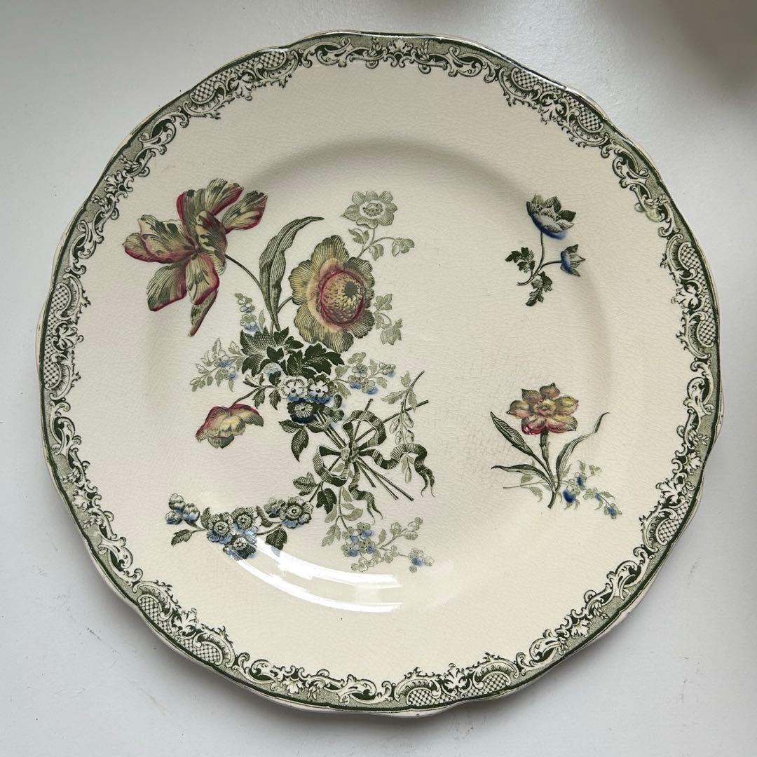 サルグミンヌ　フォンタンジュ　多色　ディナープレート