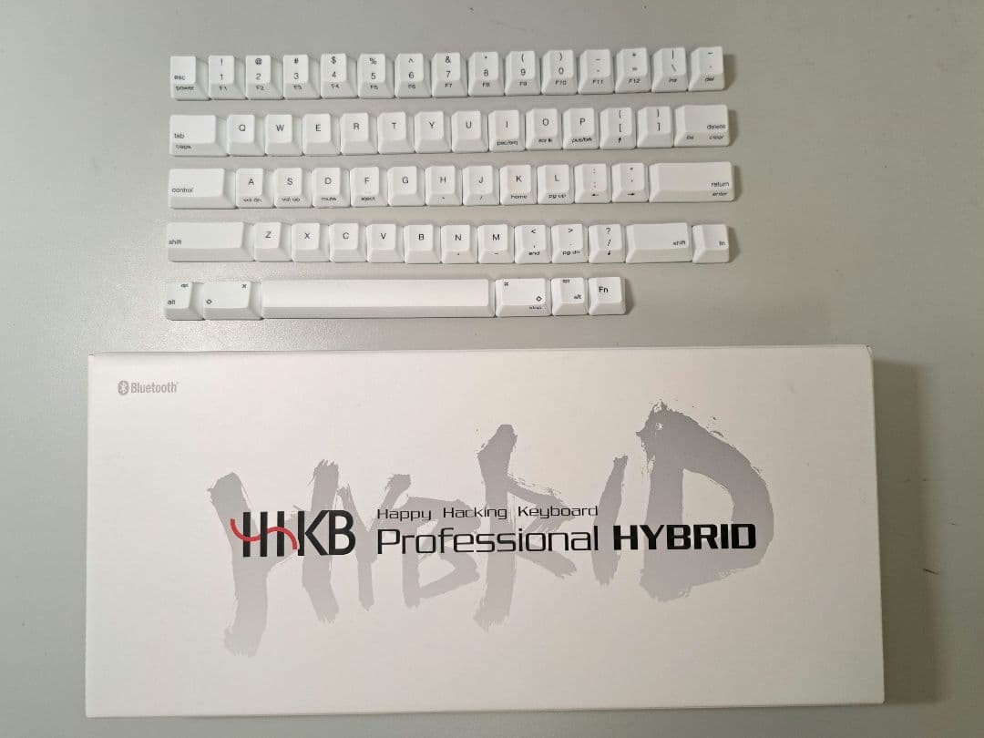 【新品同様】HHKB 静電容量無接点方式 キーボード キートップセット付属