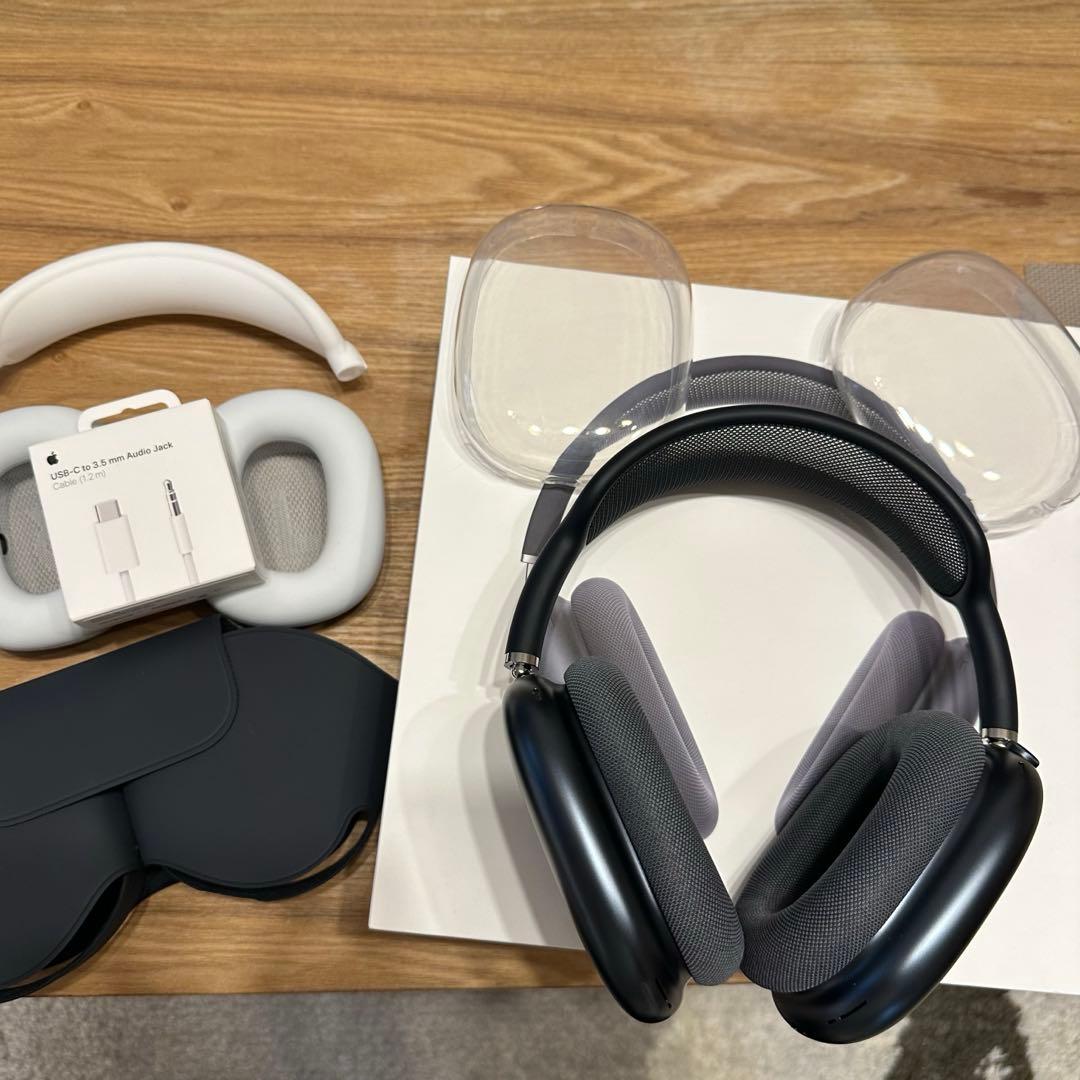 【確実正規品】Apple AirPods Max （USB-C） ミッドナイト