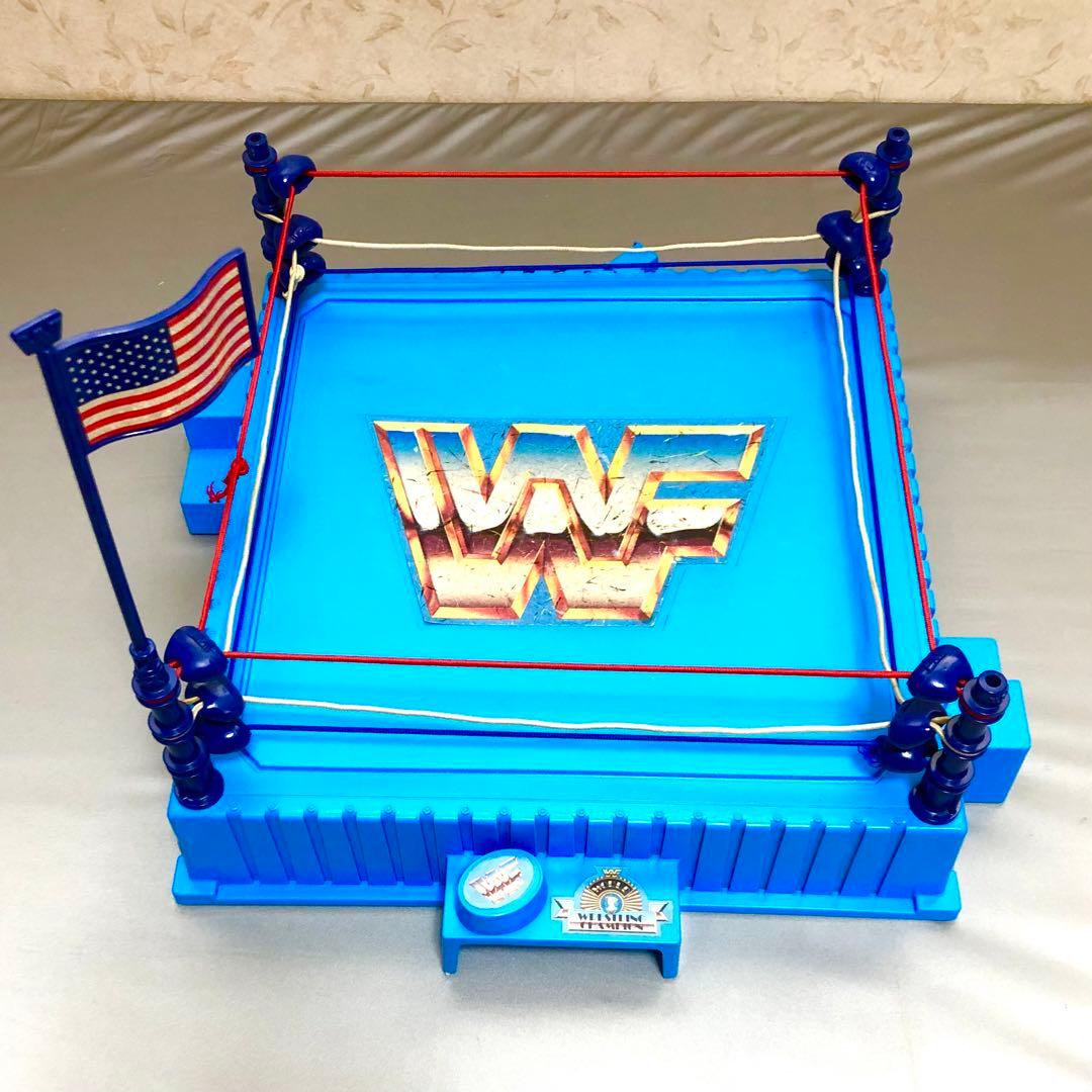 ハズブロ WWF ハルクホーガン他アクションフィギュア全12体 レスリングリング