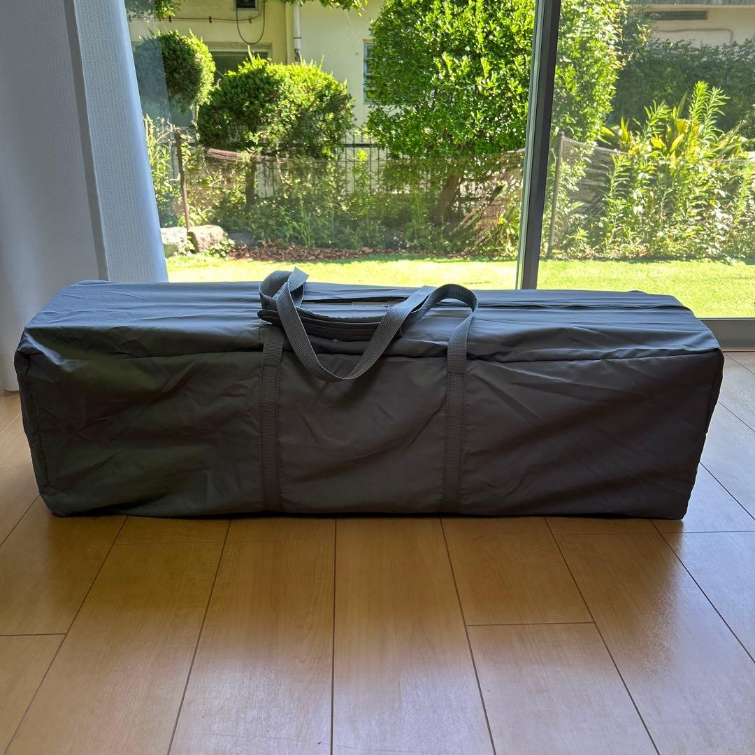 アップリカ　ココネルエアーab ベビーベッド　グレーベア