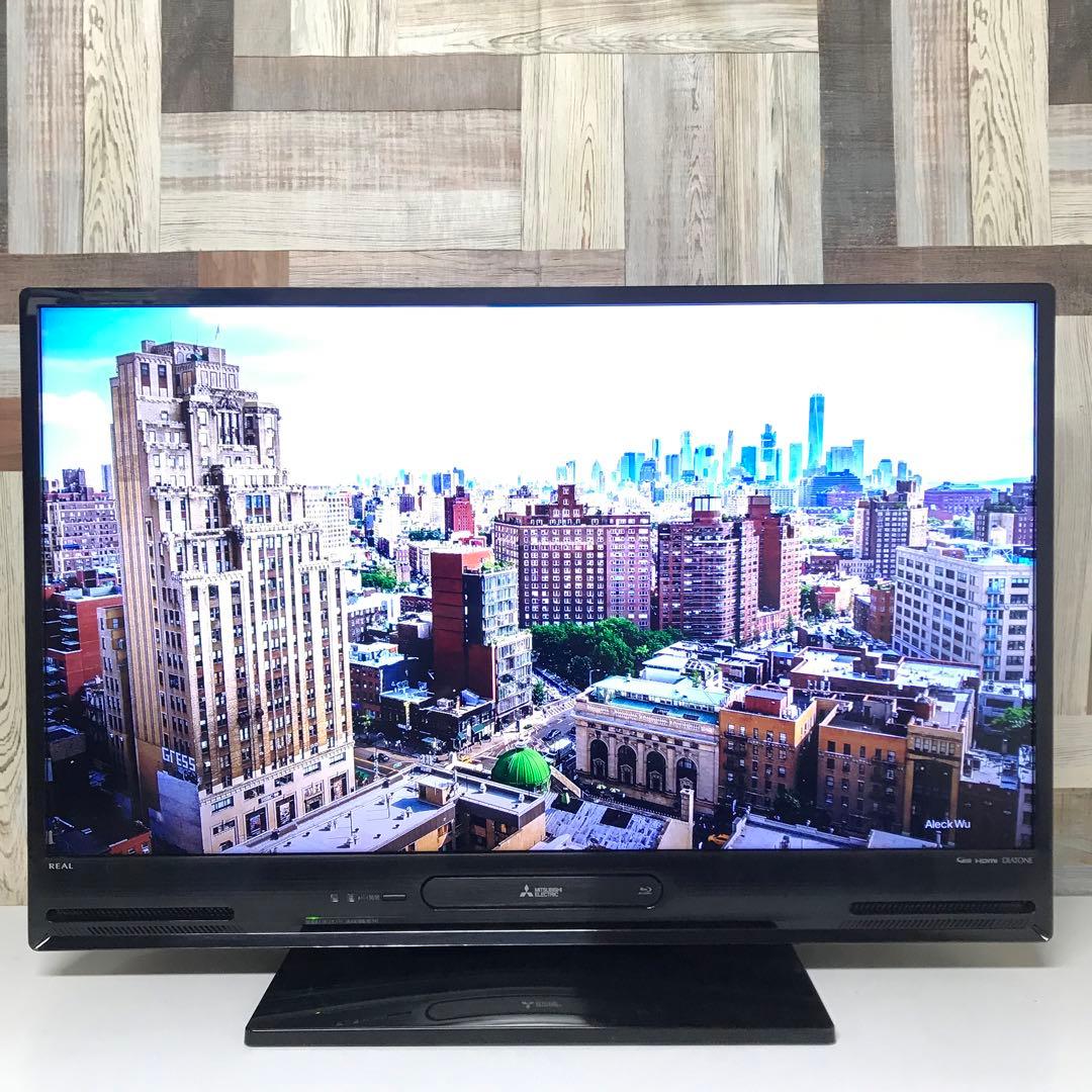 即日受渡❣️全国送料込三菱40型液晶テレビブルーレイ＆HDD1TB内蔵