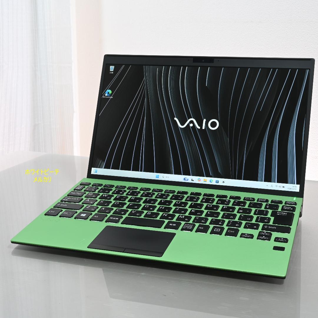 Vaio pro pj エメラルド 10th i5_8G 512G 12.5型