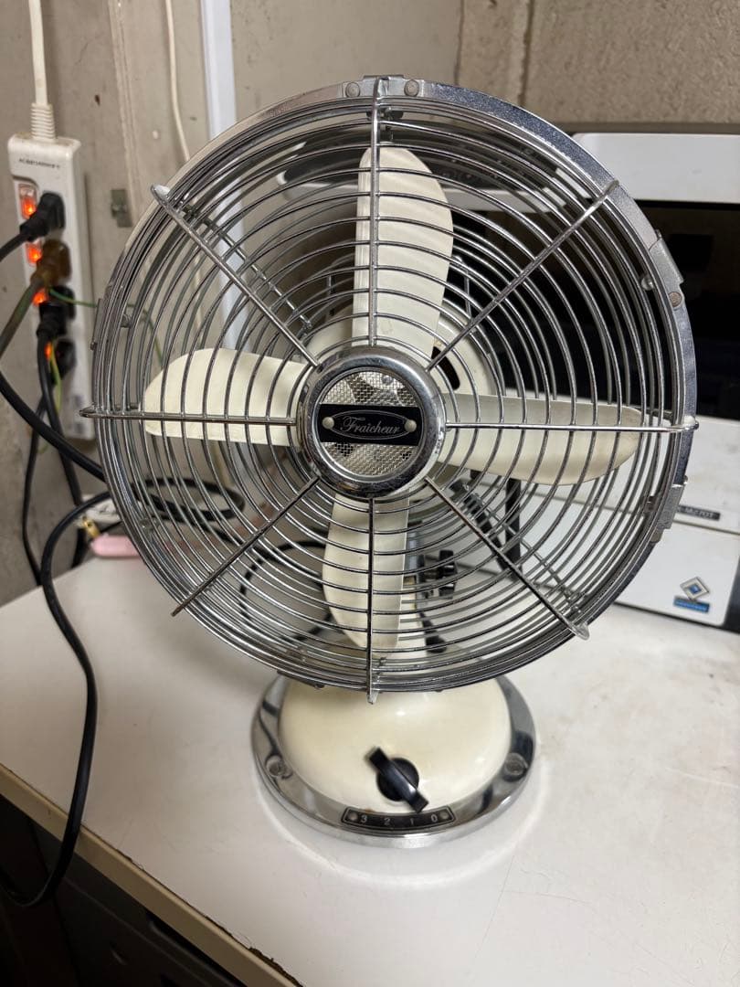 Fraisheur FR-1978 卓上扇風機 レトロ扇風機 動作確認済