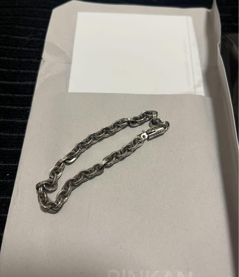 ChromeHearts クロムハーツ　ペーパーチェーン　ブレスレット　7インチ