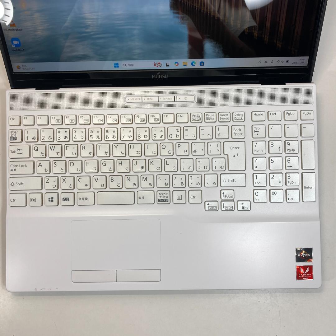 Fujitsu 富士通 Ryzen3 SSD Windows11 PC