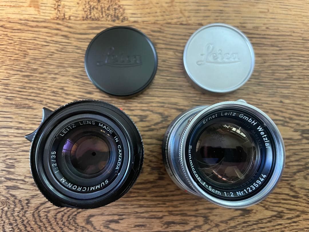 専用出品　ライカ Summicron M型 35mm f/2 & 50mm f/