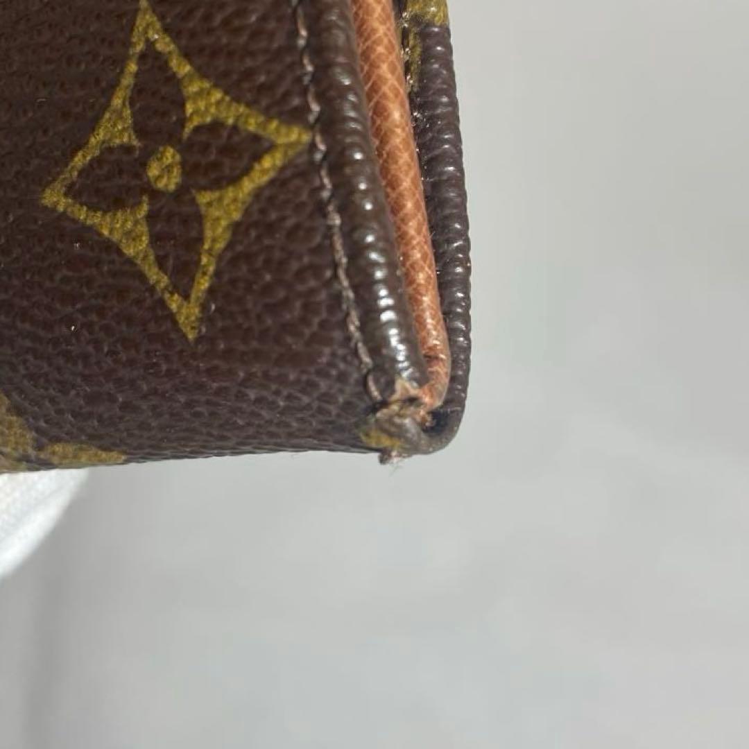 ルイヴィトン モノグラム 二つ折り財布 ポルトモネ ビエ カルトクレディ