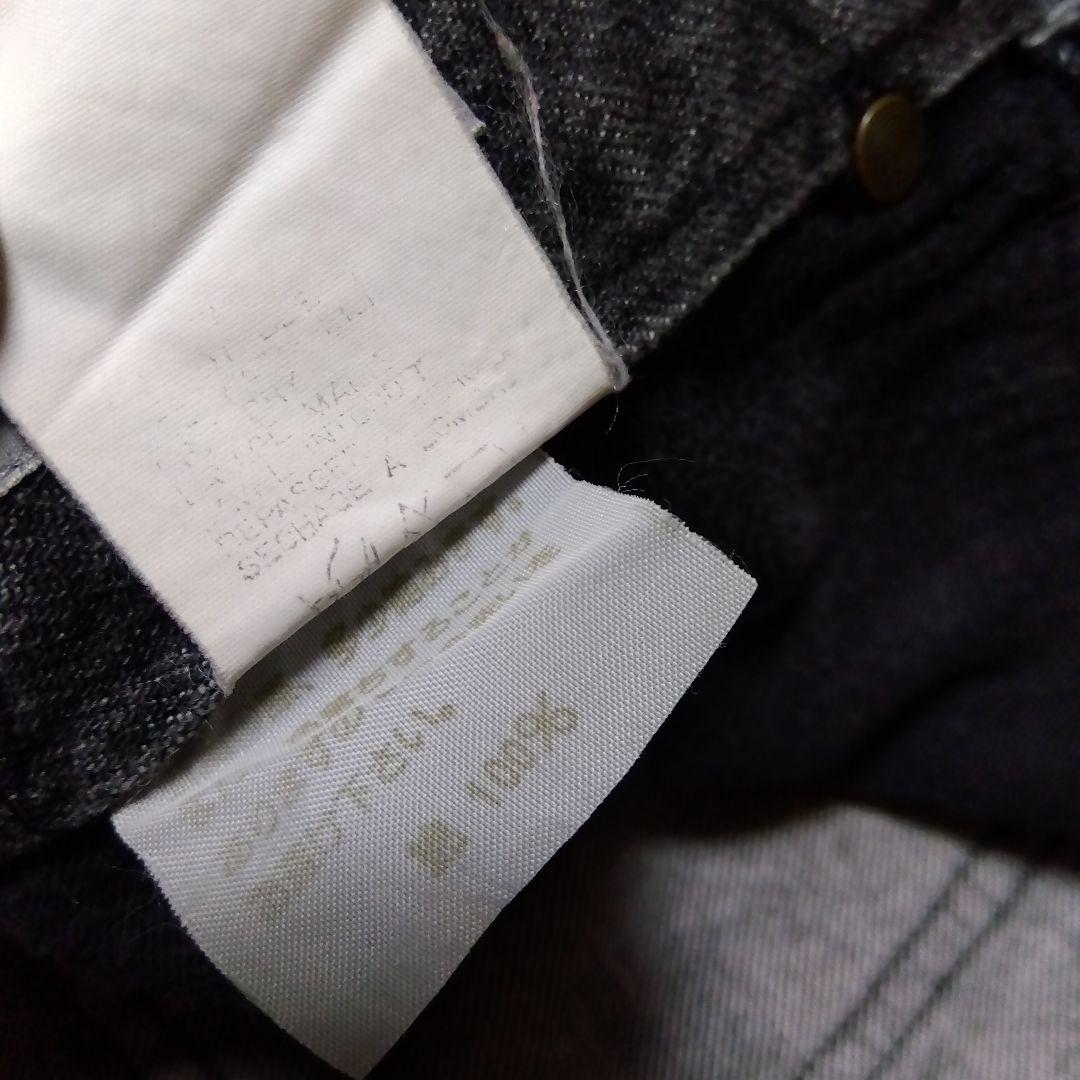 コムデギャルソン　デニム　ブラック