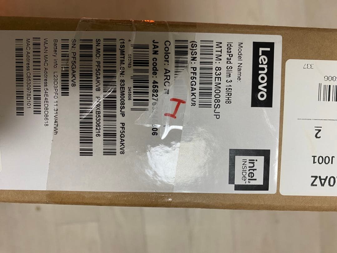 Windowsノート本体 Lenovo IdeaPad Slim3