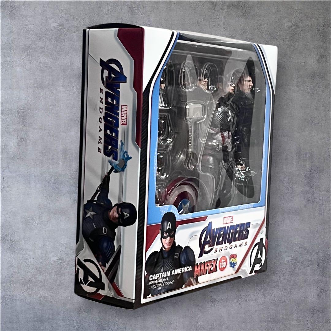 新品未使用！MAFEX 130 キャプテン・アメリカ (エンドゲーム Ver.)