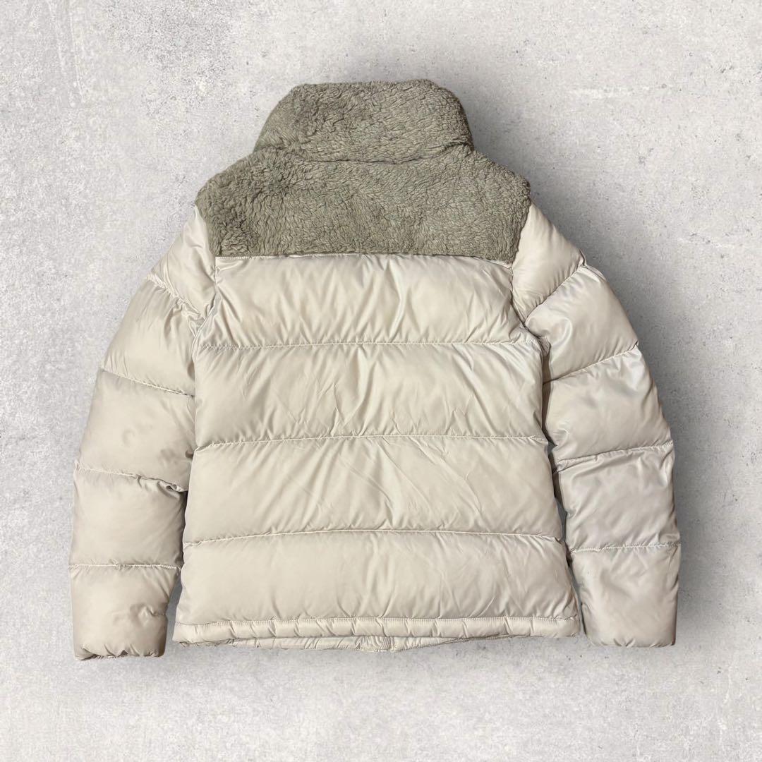 【ザ・ノースフェイス】ダウンジャケット　ボアフリース　希少モデル　S 白　h