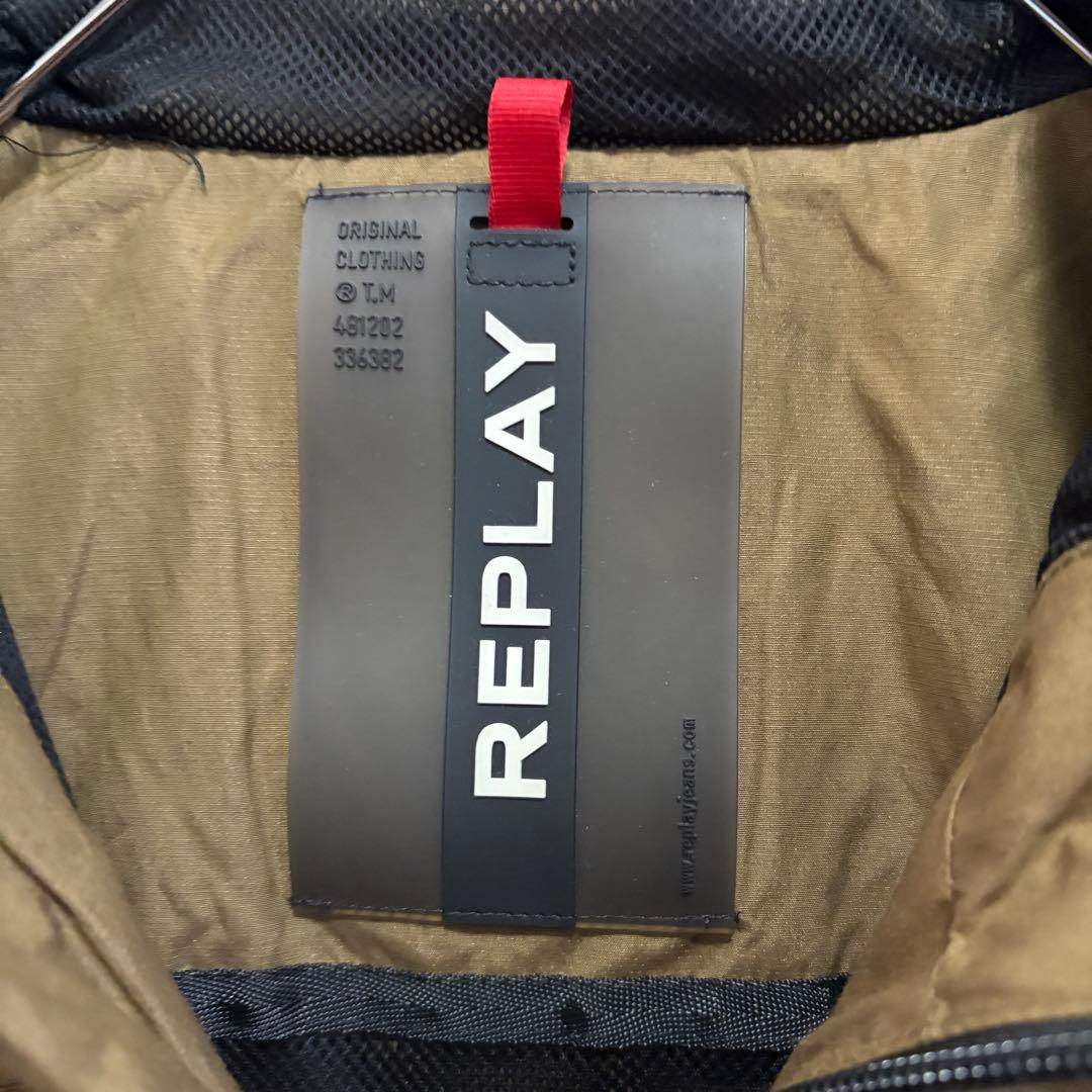 REPLAY ブラウン マウンテンパーカー