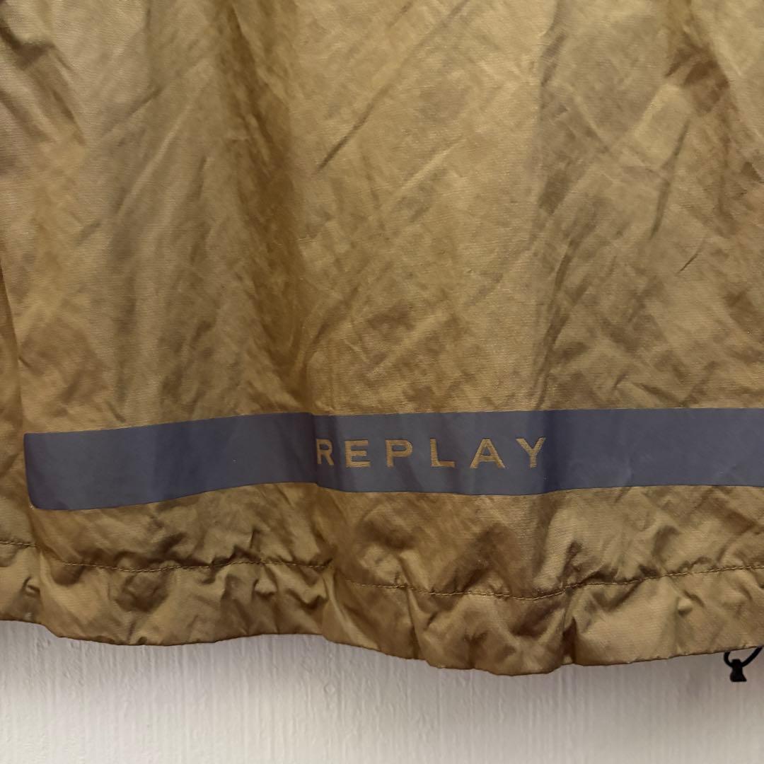REPLAY ブラウン マウンテンパーカー