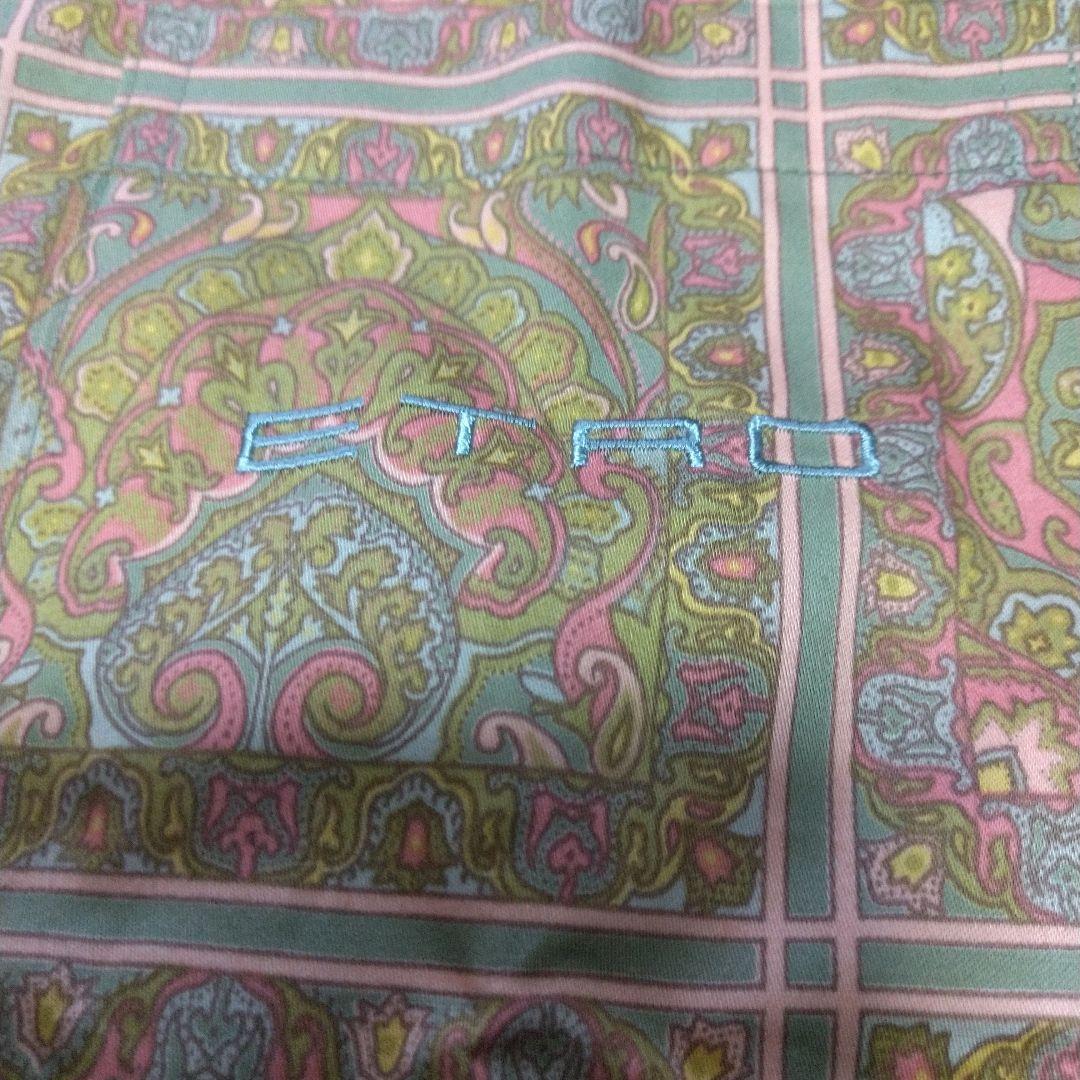 新品タグ付き エトロ ETRO カシミール パジャマ 上下 M 女性 綿100%