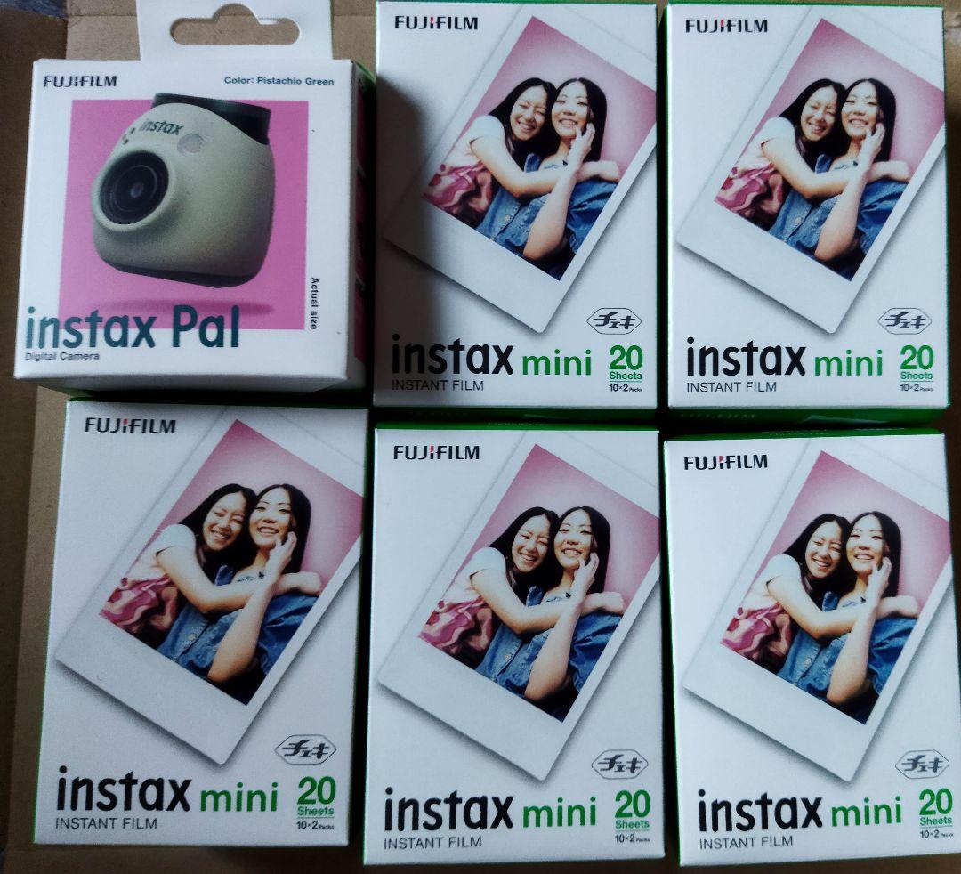 チェキ INSTAX Palとinstax mini film 2本パック5個