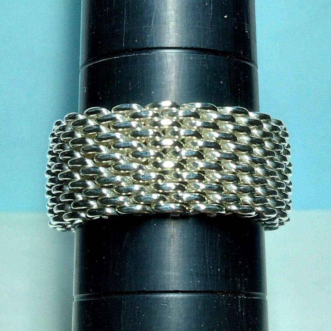 ティファニーサマセットリング 16号～17号　新品仕上げ　ほぼ無傷未使用に近い