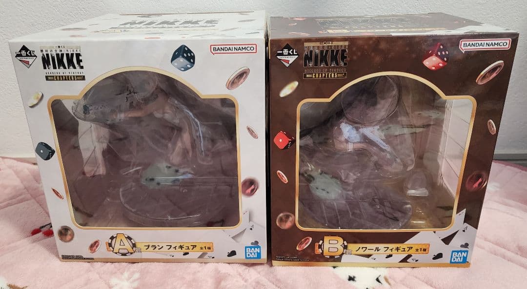 勝利の女神︰NIKKE 一番くじ A賞 B賞 ブラン ノワール フィギュア