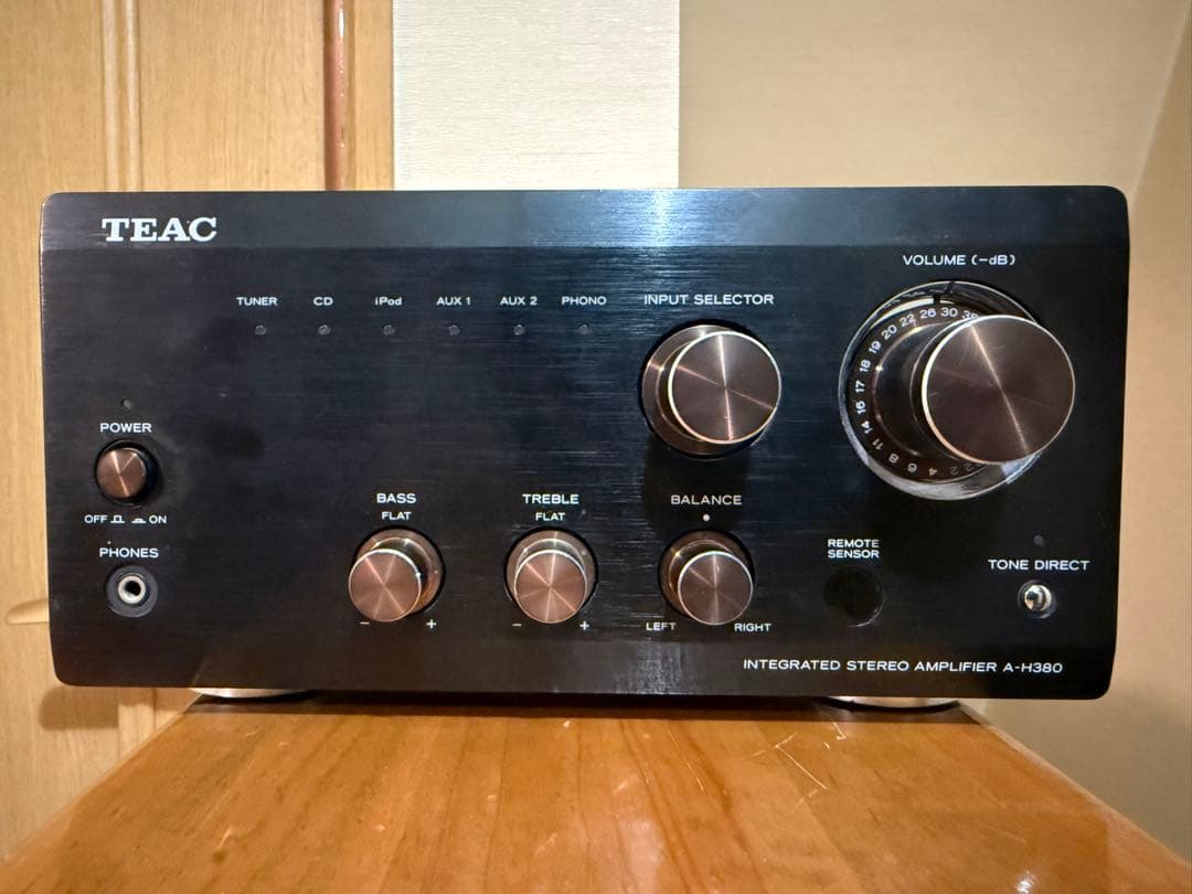 TEAC A-H380 インテグレーテッドステレオアンプ