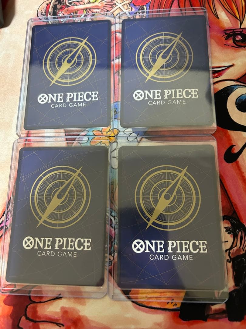 ワンピースカード 五老星 レッドパラレル 4枚セット 美品