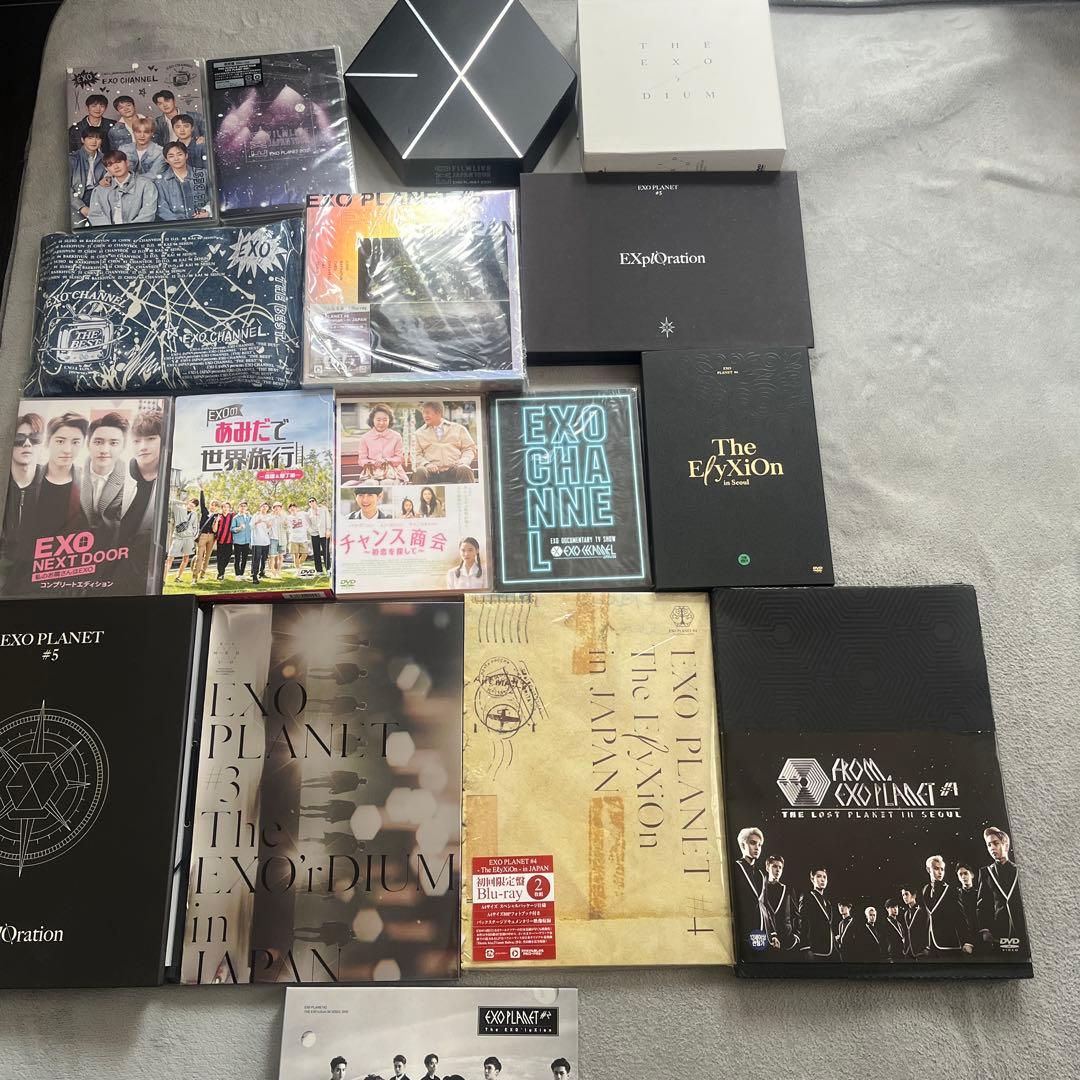 EXO 엑소 DVD Blu-ray EXO PLANET JAPAN 18枚