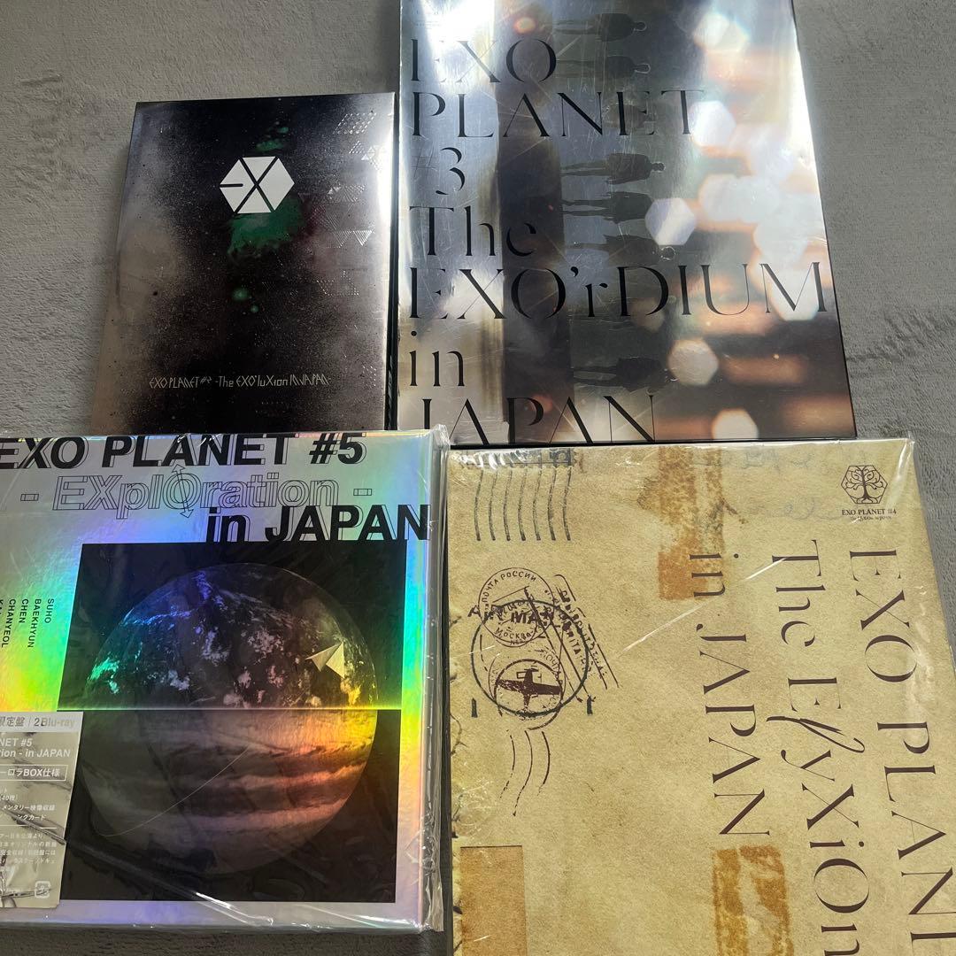EXO 엑소 DVD Blu-ray EXO PLANET JAPAN 18枚