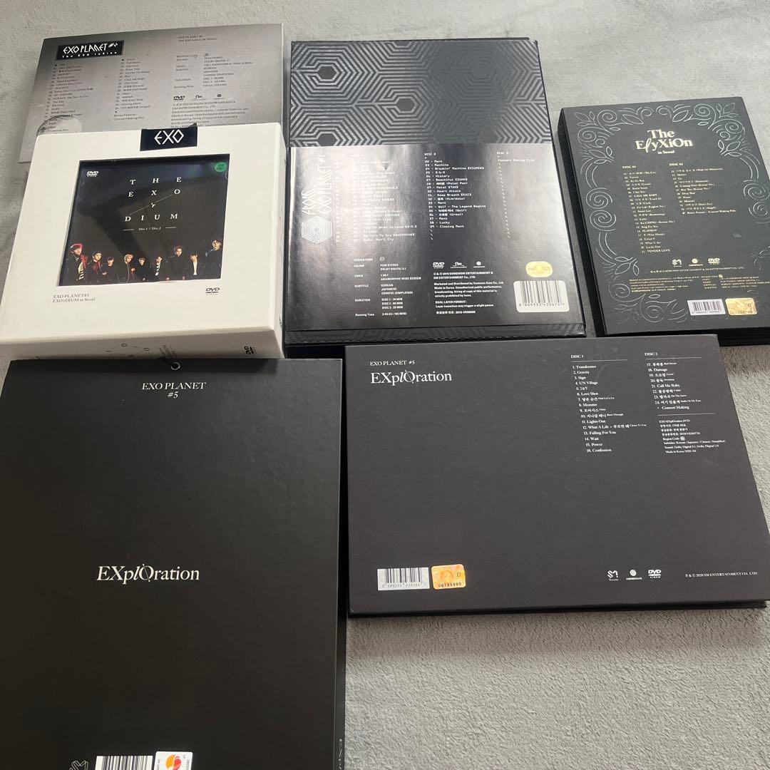 EXO 엑소 DVD Blu-ray EXO PLANET JAPAN 18枚