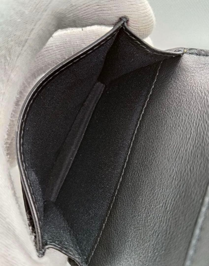 【美品】DIOR カードケース オブリークジャガード