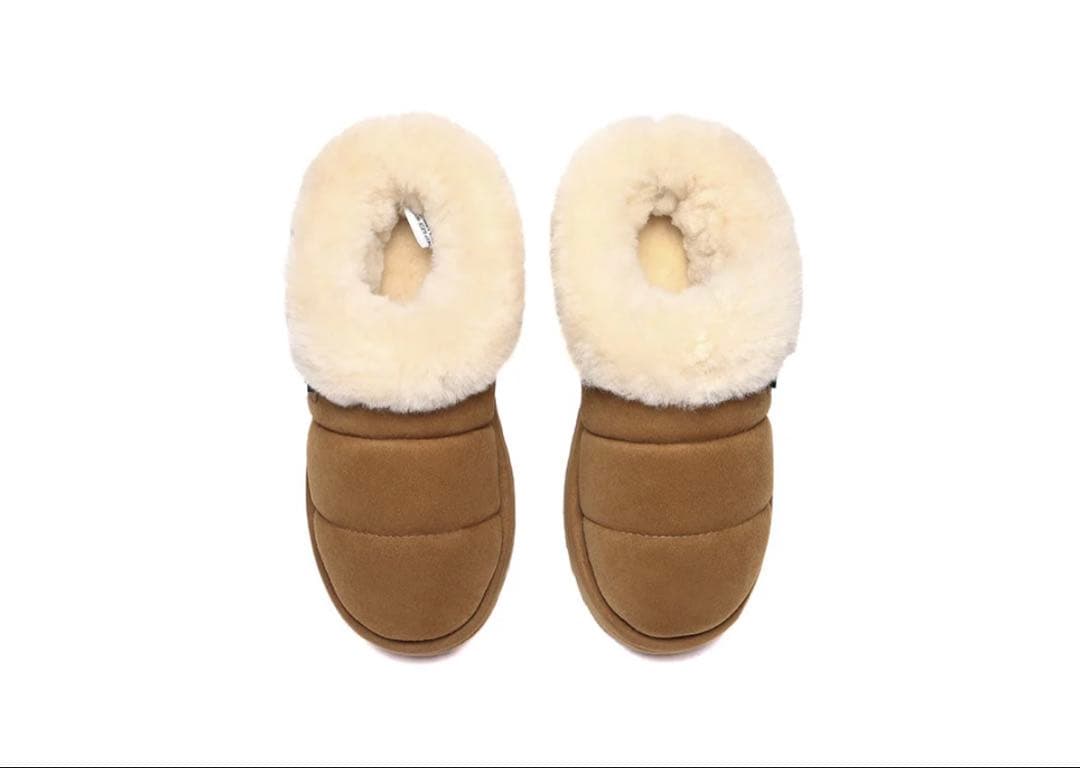 ミ*コ様 新品　UGG エクスプレス　ムートンブーツ　厚底　EU38
