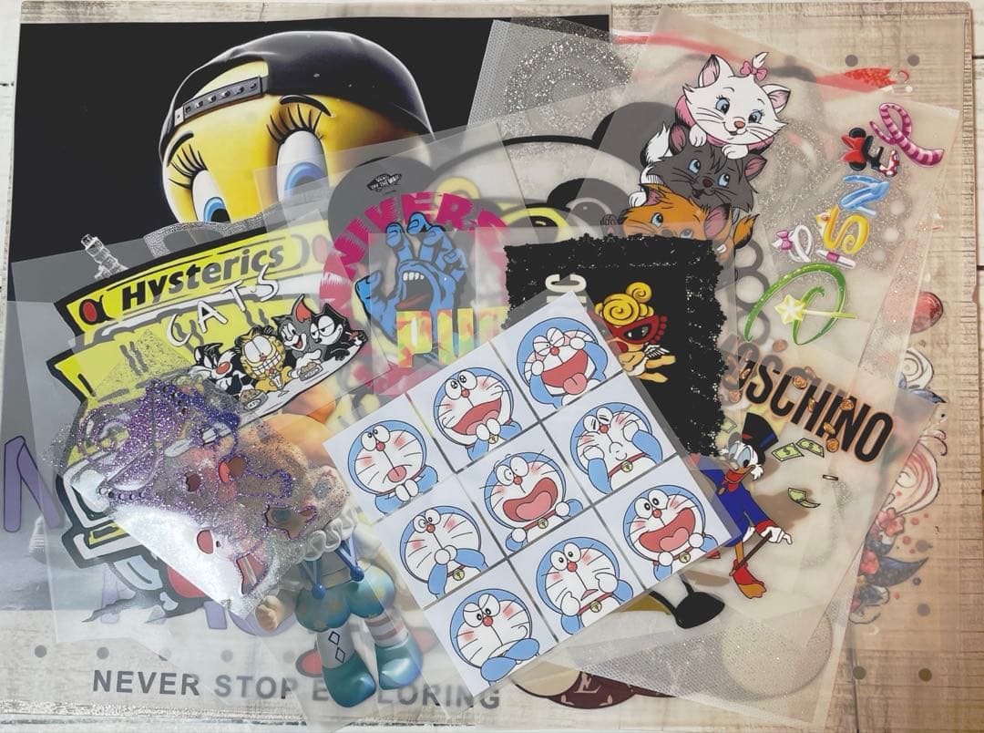 アイロン転写シートまとめ売り13枚(おまけ付き)