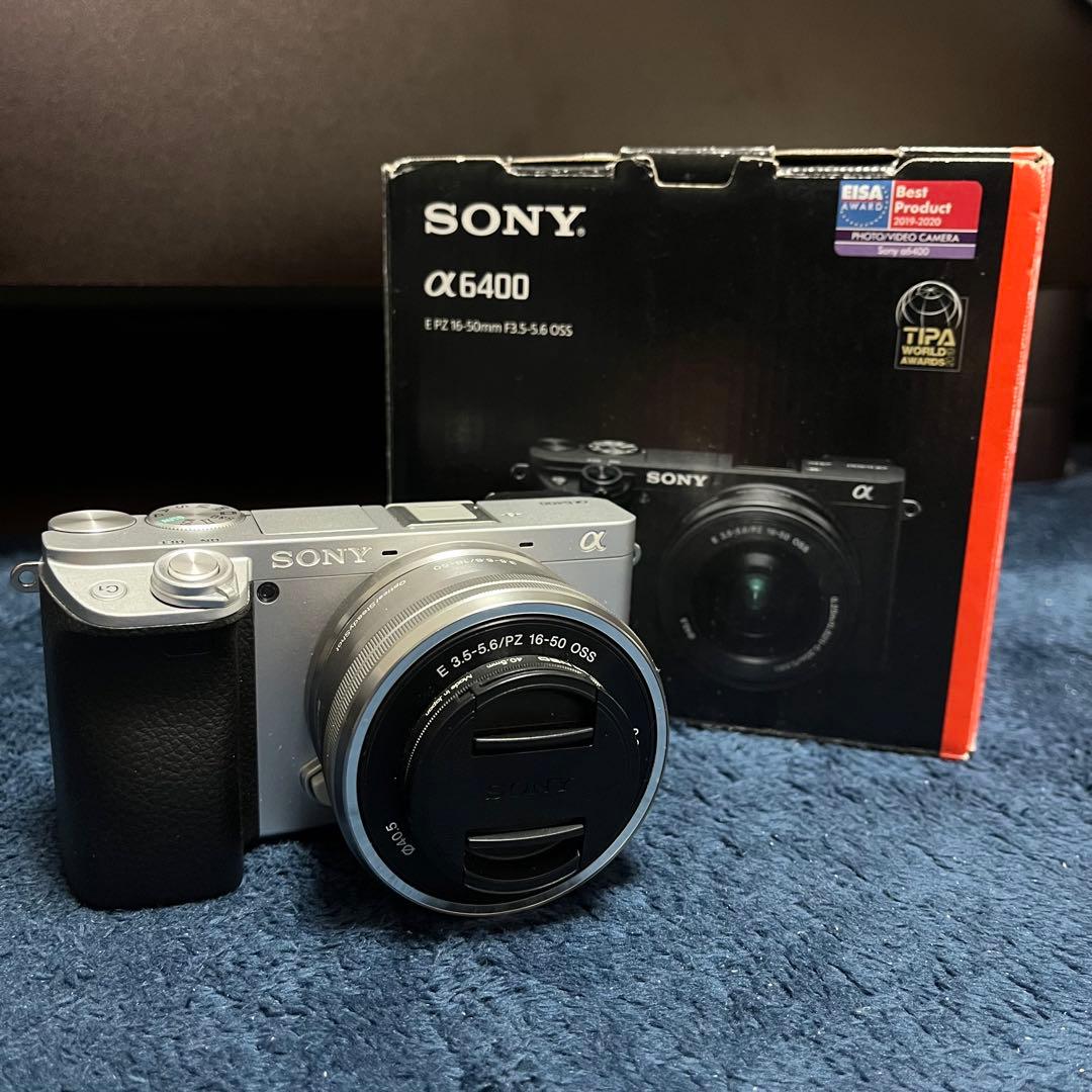 SONY α6400 ILCE−6400 パワーズームレンズキット（シルバー）