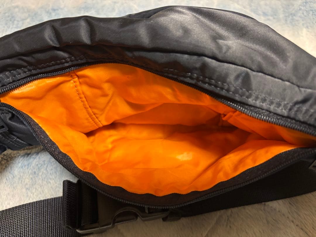 美品❗️最新型 PORTER タンカー ウエストバッグ(s) アイアンブルー