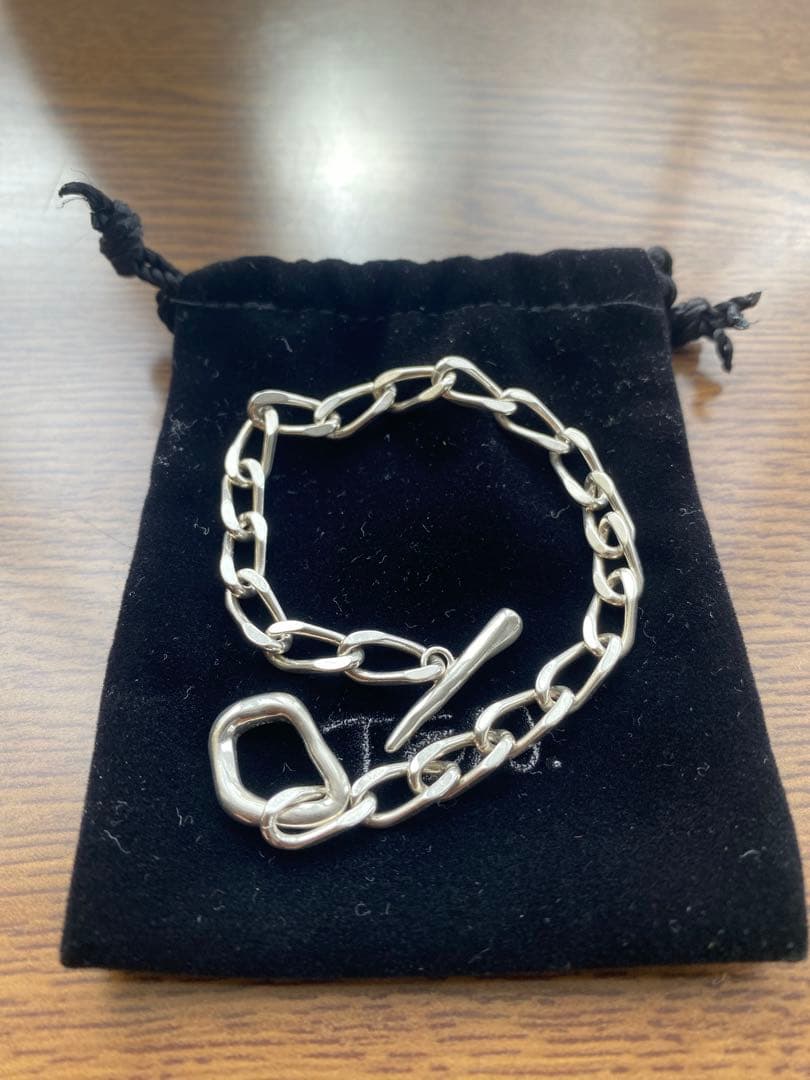 TEN. ムードフープブレスレット SV-M シルバー