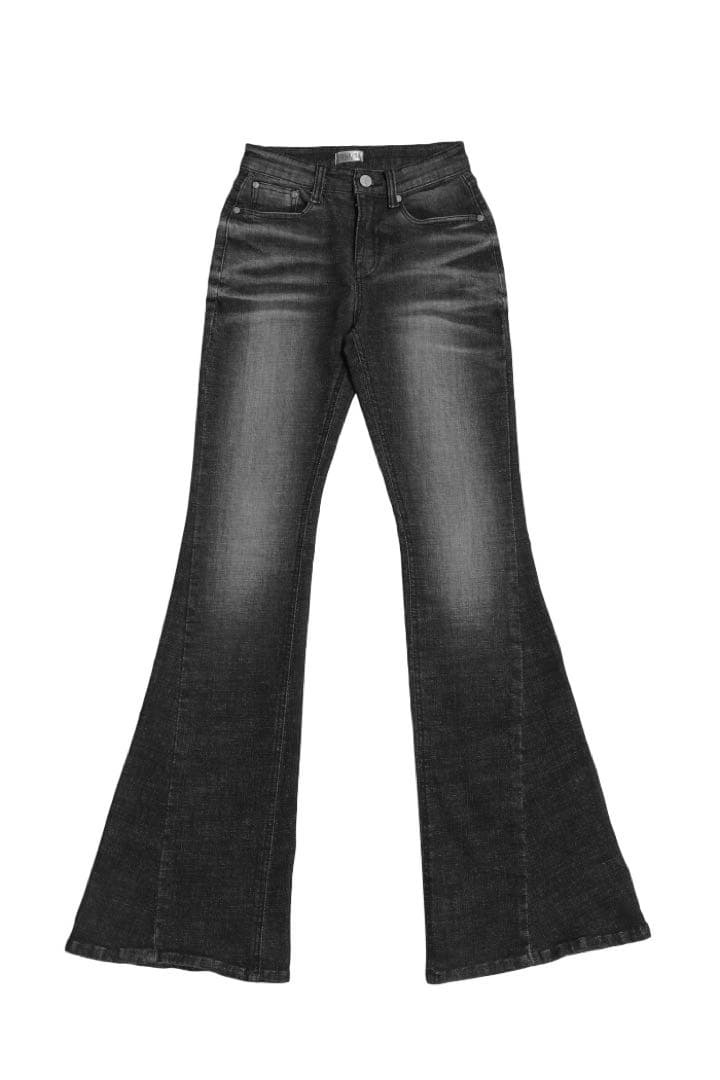 パンツ SYNERJYN CAT WASHING DENIM PANTS BLACK L