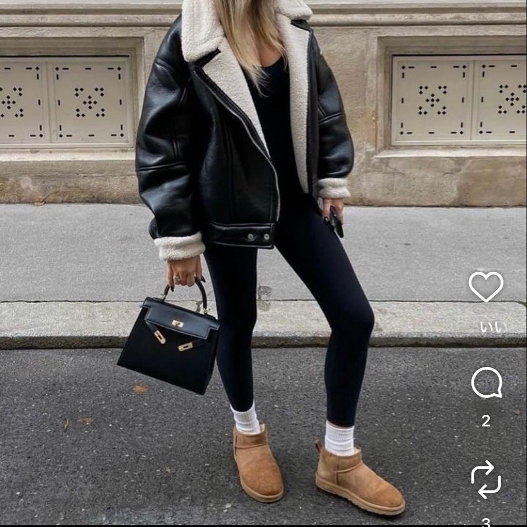 お値下げしました！美品✨UGG プラットフォームサンダル ベージュ