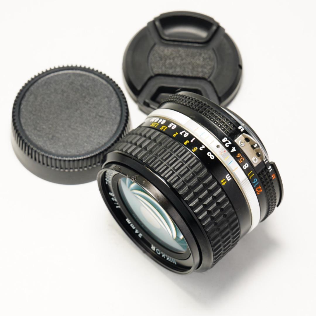 【美品】動作◎ nikon Ai-s Nikkor 24mm F2.8 382