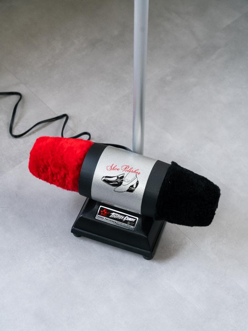 \"Shoe Polisher\" ポストモダン ポリッシャー 自動靴磨き　レトロ