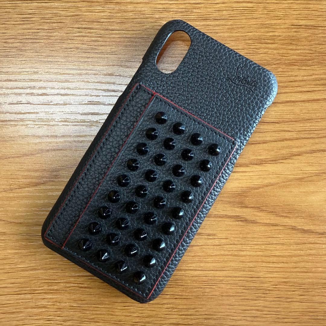 【新品】ルブタン iPhone X/XSケース KIOS スタッズ
