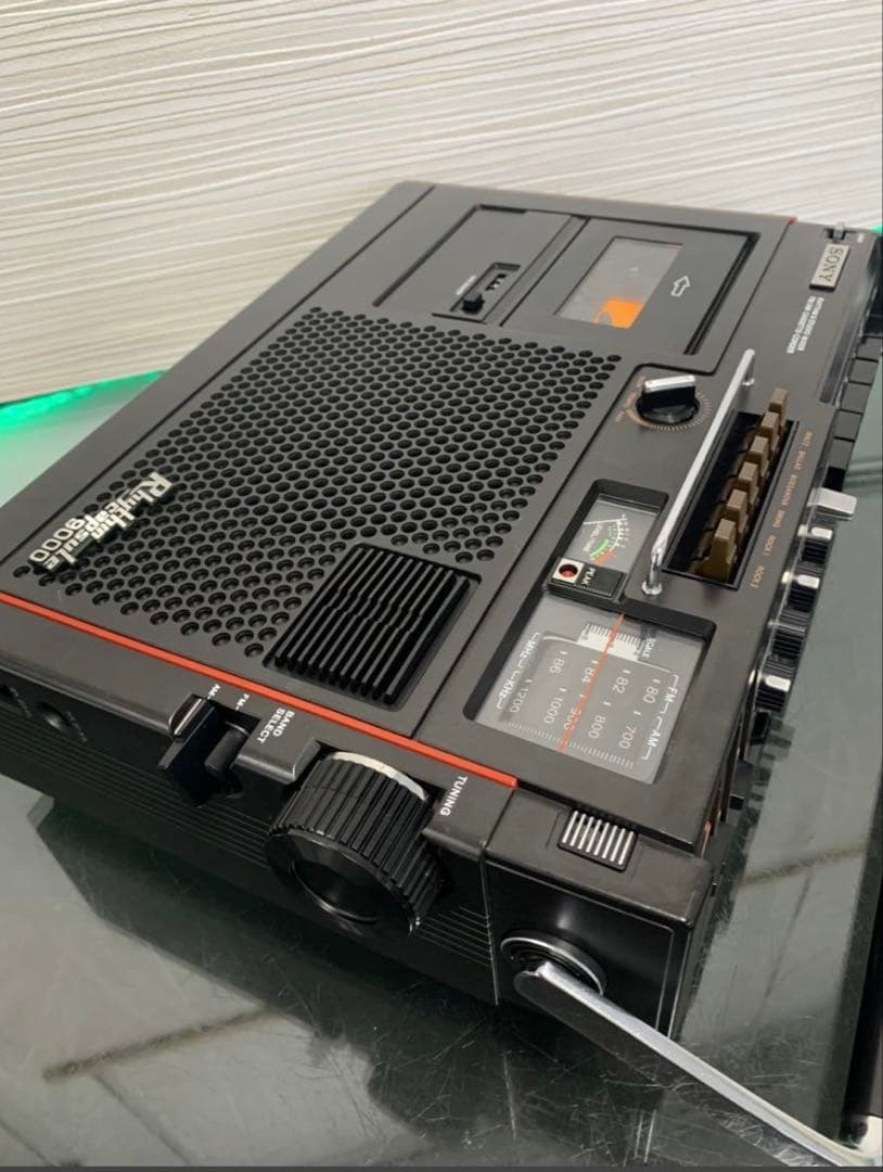 動作品SONY ソニー ラジカセ CF-9000 リズムカプセルメンテナンス済み