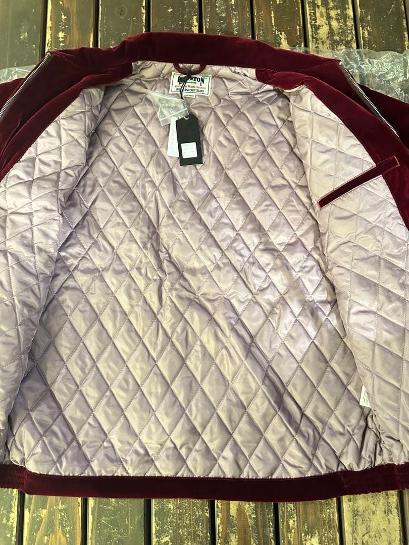 HOUSTON VELVETEN 別珍ベトナムジャケット