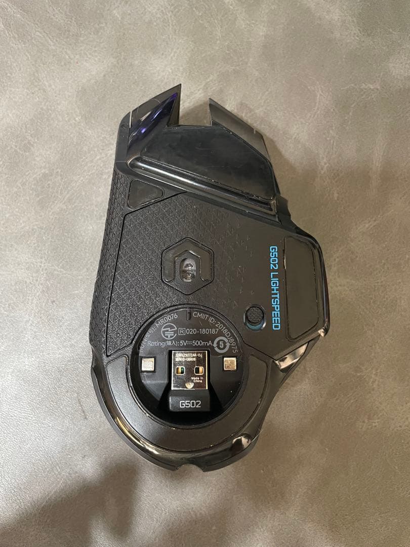 Logicool ゲーミングマウスパッド&マウスG502 両ワイヤレス充電対応