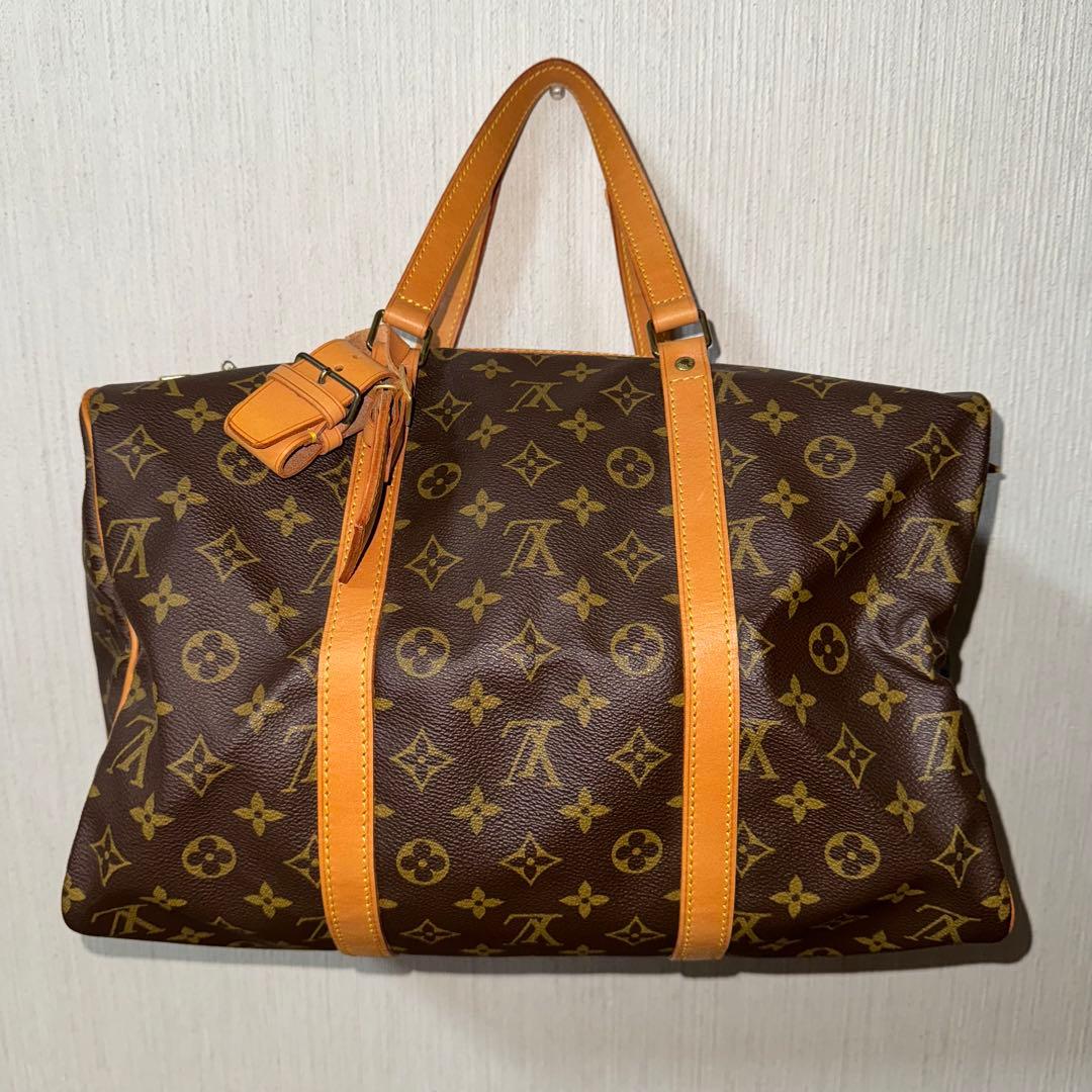 【美品】ルイ・ヴィトン サックスープル35 モノグラム ボストンバッグ