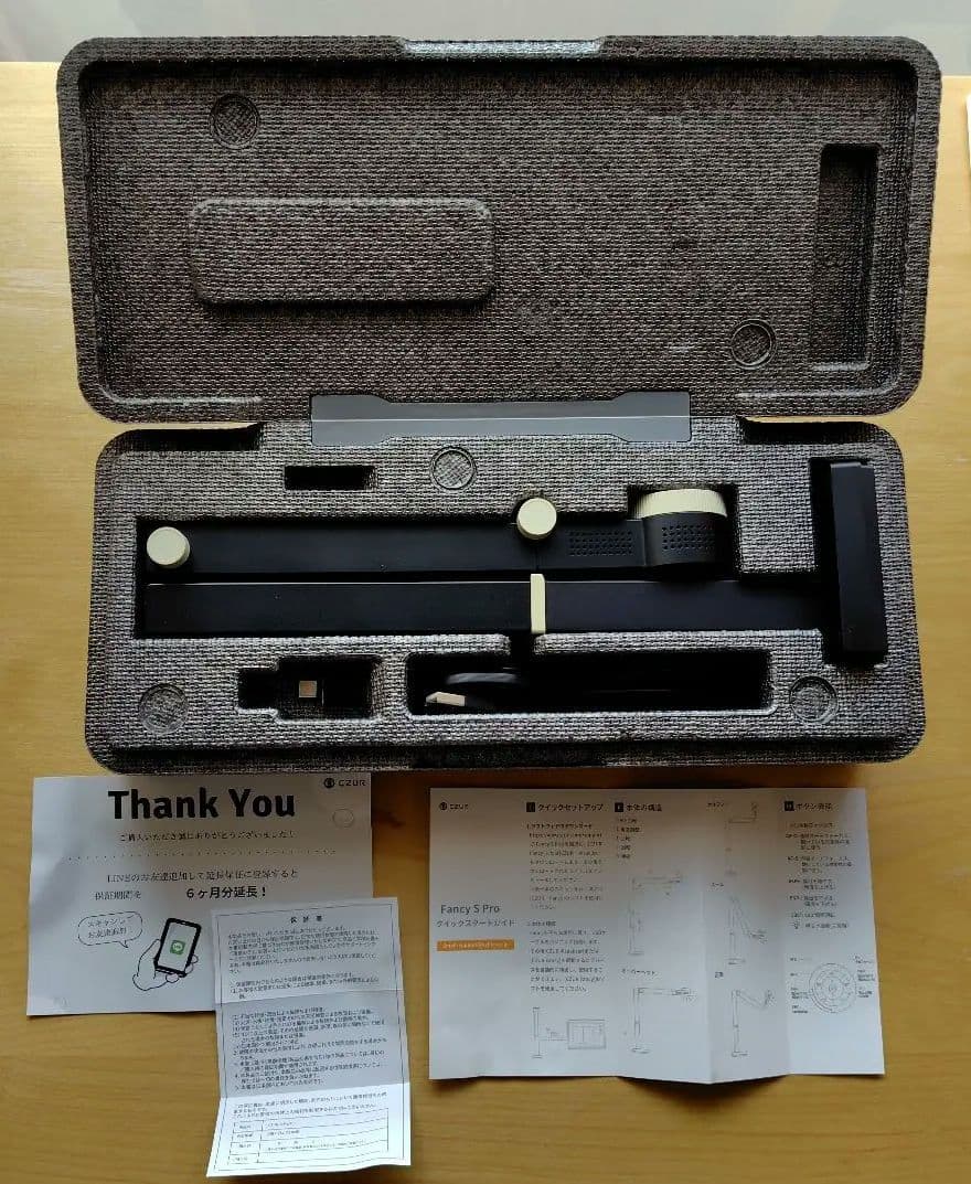 CZUR Fancy S Pro シート付き　スキャナー