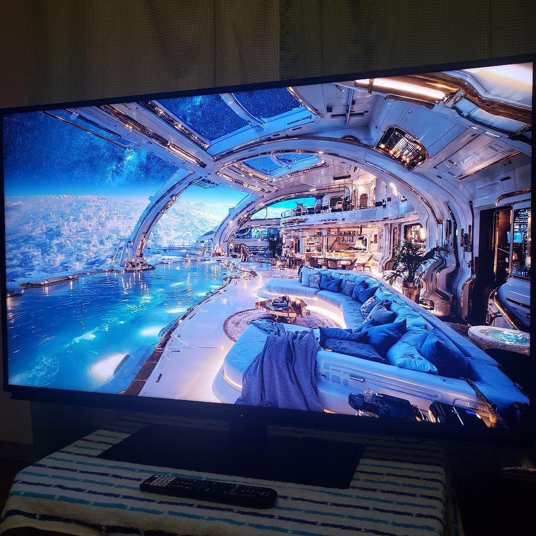 SHARP4K液晶テレビ4T-C50DL1/2022年製/2番組録画 [美品]